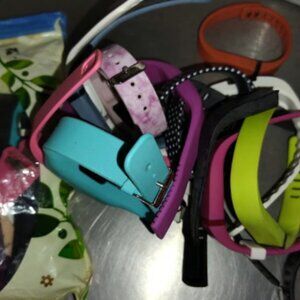 LOT Of Fitness Tracker Wrist Bands & Some Trackers Various Brands *Read Descript